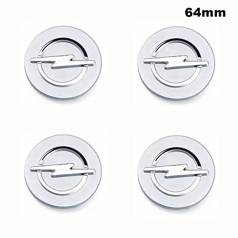 58mm/64mm Car wheel hub center cover Badge cover logo wheel hub cover For Opel Insignia Astra Antara Meriva Zafira H G Corsa