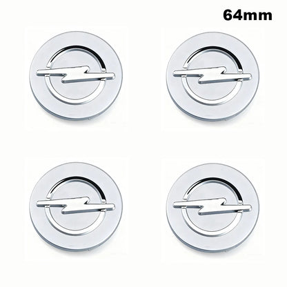 58mm/64mm Car wheel hub center cover Badge cover logo wheel hub cover For Opel Insignia Astra Antara Meriva Zafira H G Corsa