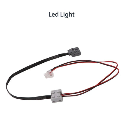 88002 80003 80004 High-Tech Parts MOC Motor Servo Power Functions Motor Multi Tool PF Model Building Blocks Compatible With LEGO