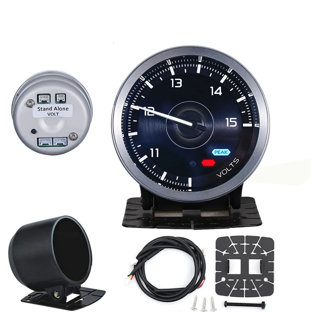 HA Accessories 60mm Auto Gauge Meter 7Color Def i Advance A1 Oil Pressure Turbo Boost EGT Exhaust Temp Tachometer Water Oil Temp