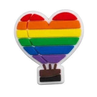 10-100pcs Designer Rainbow Style Shoe Charms DIY Garden Shoe Accessories Decorations for Woman Kids Birthday Gift