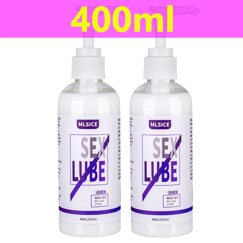 Adult Sex Lubricant Water-Based Anal Lubrication Intimate Gel Semen Lube for Women Men Masturbation Toys Couples Lubricating Oil