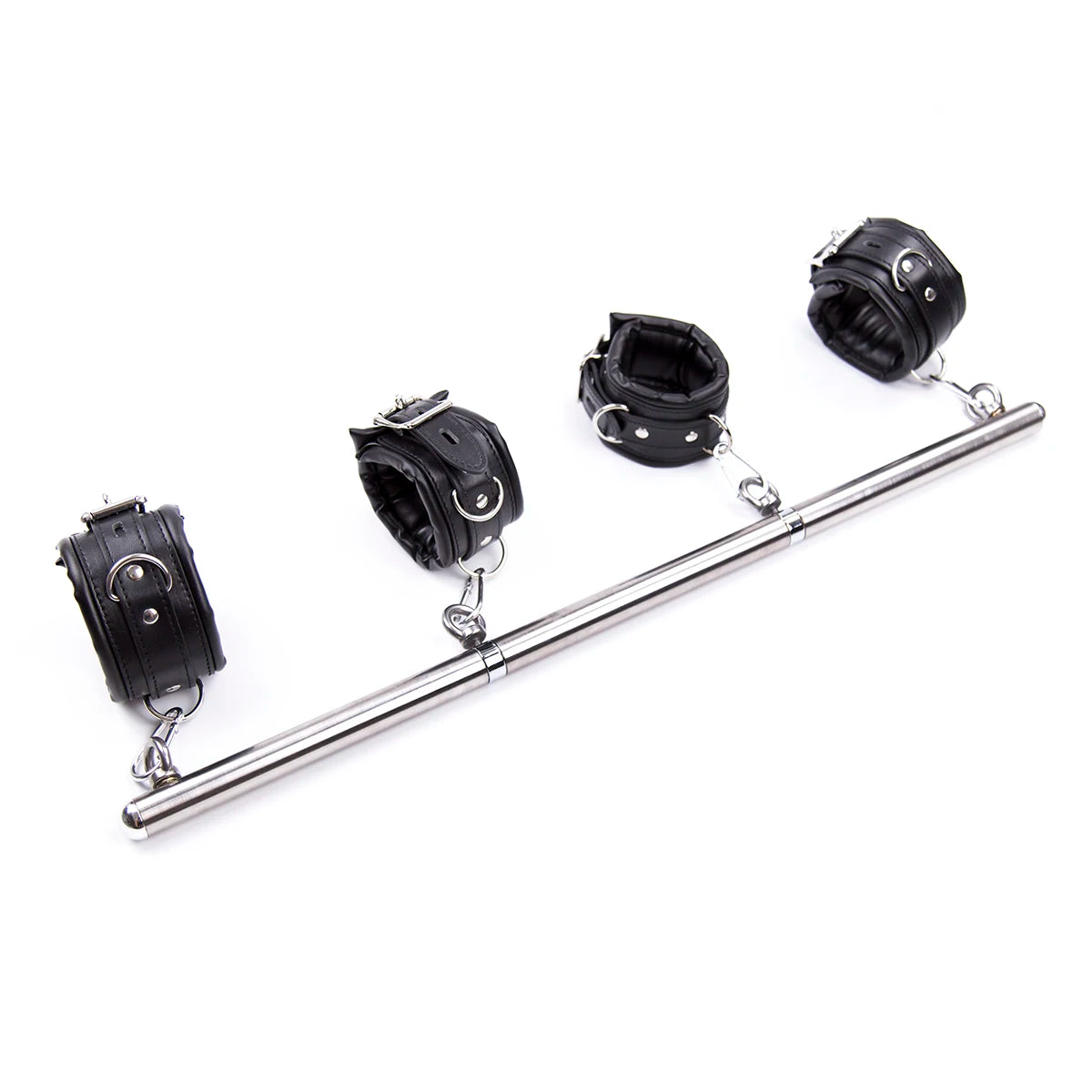 BDSM Sex Leather Bondage Optional Handcuffs Collar Wrist Ankle Cuffs for Fetish Erotic Adult Games Couple Sex Toys Restraints