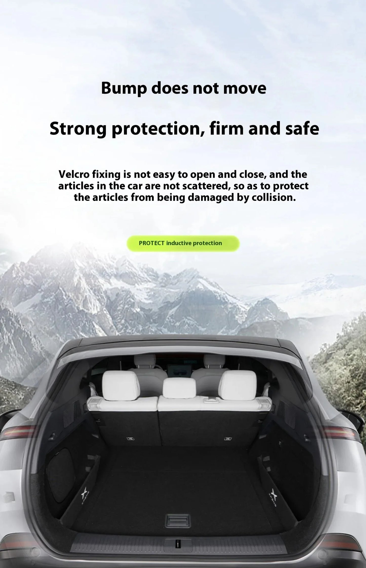For Xiaopeng G6 Xpeng G6 2023 2024 2025 Upgrade Trunk Storage Partition Multifunction Storage Box Auto Interior Accessories