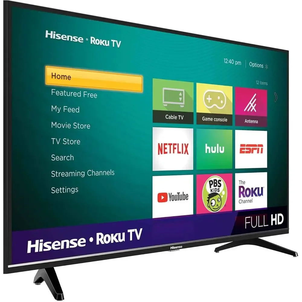 43-Inch Class H4 Series LED Roku Smart TV with Alexa Compatibility (43H4F, 2020 Model)