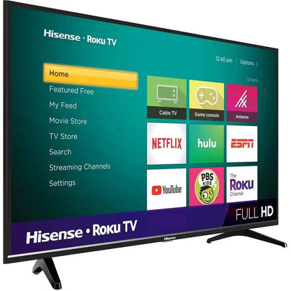 43-Inch Class H4 Series LED Roku Smart TV with Alexa Compatibility (43H4F, 2020 Model)