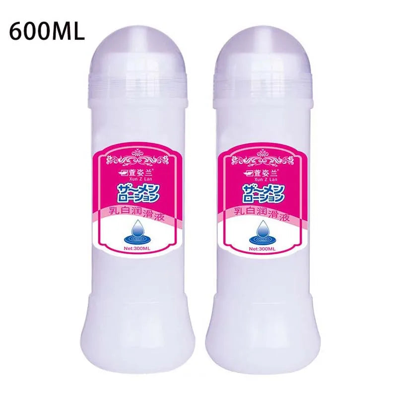 Simulate Semen 500ML Lube Products Lubricant for Sex Water Japan Base Personal Sex Oil Vagina Anal Sex Gel for Gay Lubricants