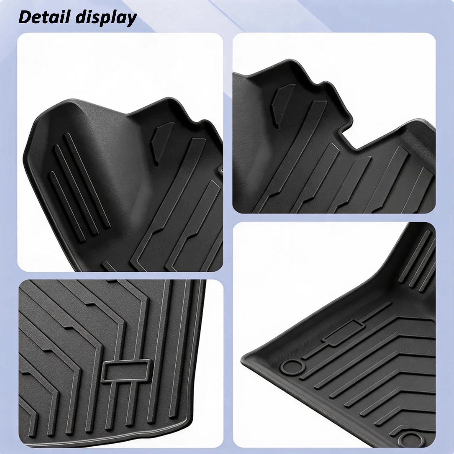 Car Floor Mats For Leapmotor C10 2024 2025 2026 Car Floor Mats & Cargo Liner TPE 3D Foot Mat Waterproof Trunk Mat Protective Pad