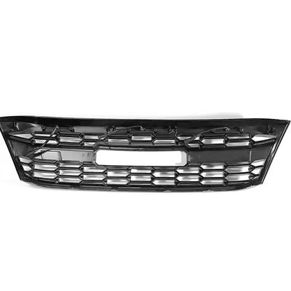 Car Front Bumper Grill with light for Toyota HiLux VIGO 05-14 modified net Radiator Grille