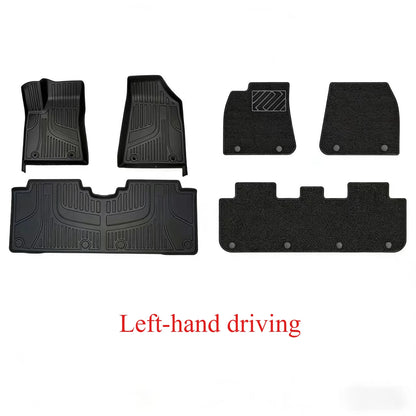 TPE Floor Mats Compatible For 2025 2026 Geely EX2 All Weather Protector Foot Pads Waterproof Cargo Liners Right Rudder LHD RHD