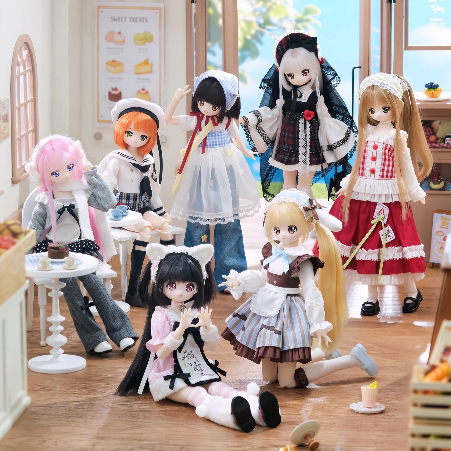 Genuine Syncyland Ootd Series Special 1/6 Action Figure Bjd Blind Box Cute Anime Character Model Decoration Collectible Toy Gift