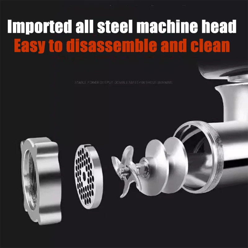 Multi-functional Industrial Meat Grinder Machine Wholesale Manufacture Automatic Electric Meat Grinder