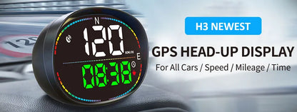 KWHUD HUD Head Up Display on Board Computer OBD2 Display Car Digital Speedometer Tacho Clock Oil Temperature Meters Turbo Gauges