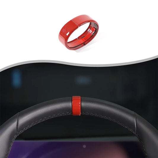 Used for 24+ models of BMW 5 series steering wheel return to normal standard, sports red, car interior decoration accessories