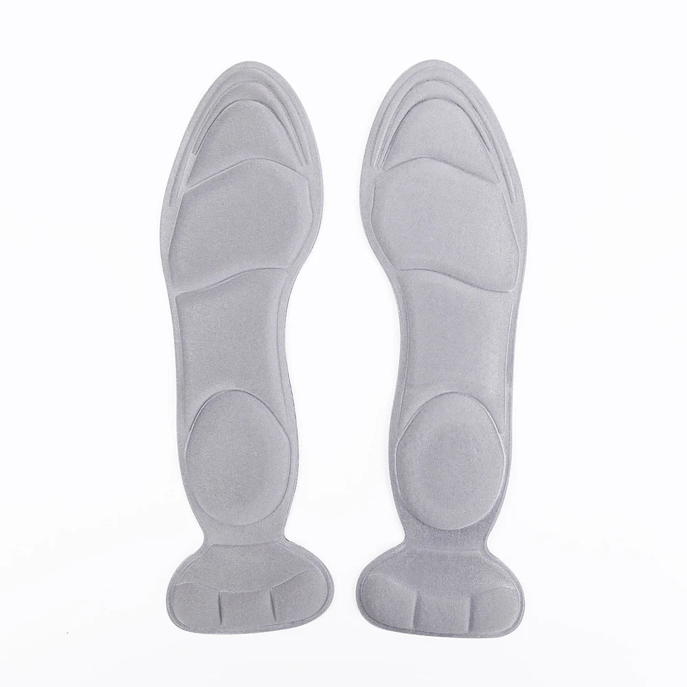 Unisex Trimmable Soft Shoe Insoles Universal Cuttable Foot Pads Comfort Shock Absorbing Inserts Daily Shoe Cushion Accessories