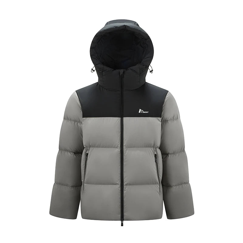 Semir Down Jacket Men Three-Resistant Outerwear Couple Winter Outfit 2025 New Hooded Top Anti-Static Men's Clothing
