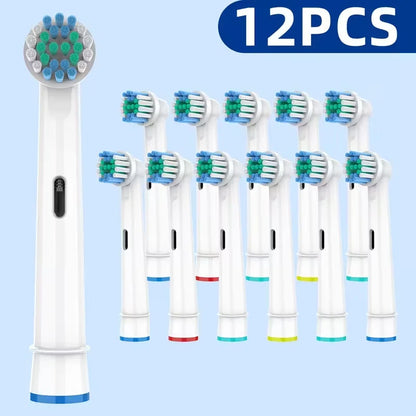 Replacement Brush Heads For Oral-B Electric Toothbrush Fit Advance Power/Pro Health/Triumph/3D Excel/Vitality Precision Clean