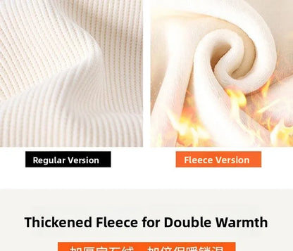 Autumn Winter High Waist Loose Thickened Fleece Harlan Pants Women's Casual Trousers Carrot Style Comfortable Loose Fit