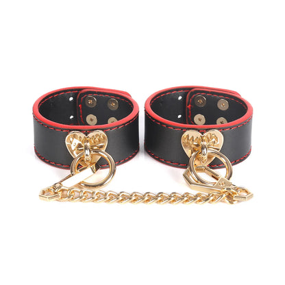 Erotic Sex Toys Leather 8 PCS BDSM Bondage Set with Case Adult Sex Games Restraints Kit Exotic Bondage Gear for Couples Sex Shop