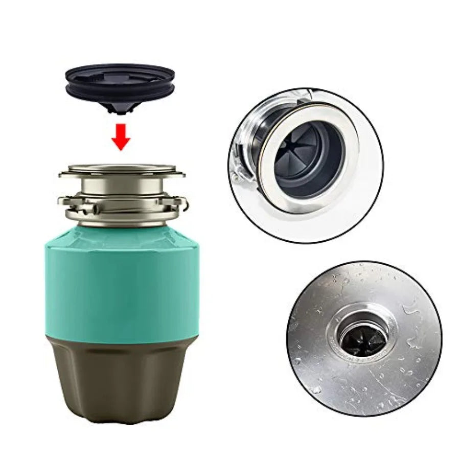 DGQ Garbage Disposal Splash Guards 3-1/2" Sink Baffle Disposal Replacement Mounting Gasket Food Waste Disposer Accessories Disp