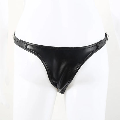 Leather Strapon Harness Panties Strap On Silicone Double Dildo Anal Butt Plug For Women Lesbian Masturbation Chastity Panties