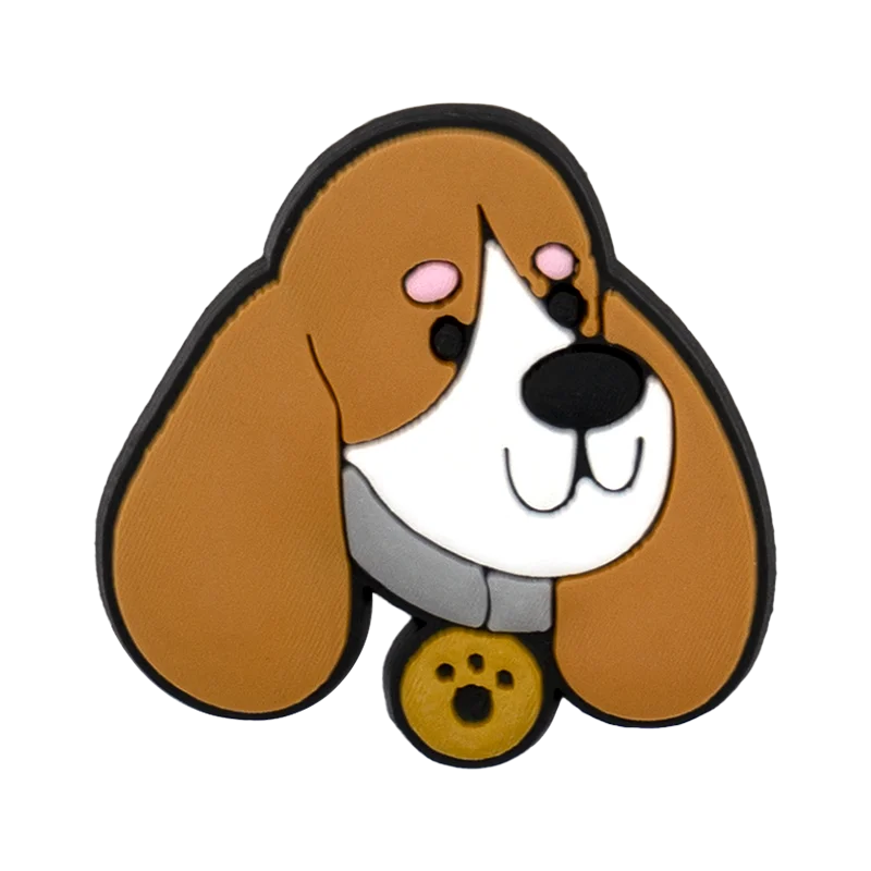 1/100pcs Dog Pins for Shoe Dachshund Corgi Chenery Bulldog Shoe Charms Shoe Accessories for Women Men Kids Gift Clog Buckles