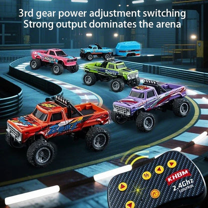 Top RC Car MINI Alloy 1/64 Remote Control Car Convenient to Carry 60 Minutes of Work Time Children's Gifts Electronic Toys