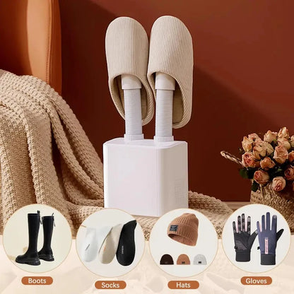 2026 New Electric Shoe Dryer with Timer, Telescopic Intelligent Shoe Dryer, Quick Dryer Shoe Boot Sneaker, Boot Warmers