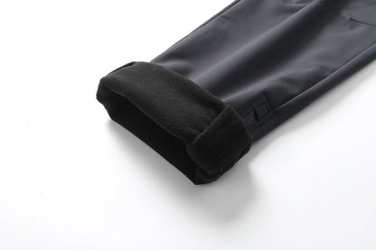 Thick Warm Fleece Winter Pants Women Waterproof Hiking Trekking Camping Skiing Soft Shell Pants Outdoor Windproof Trousers