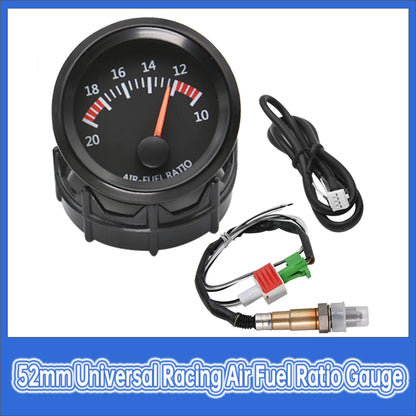 52mm Universal Car Auto Air Fuel Ratio Gauge 10-20 or with Narrowband O2 Oxygen Sensor  Car Gauge for 12V Racing Car