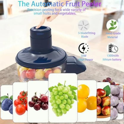 Automatic Grape Peeler MachineElectric Peeling Machine for Grape Automatic Garlic and Cherry Tomato Peeler Skin Remover Tool fo