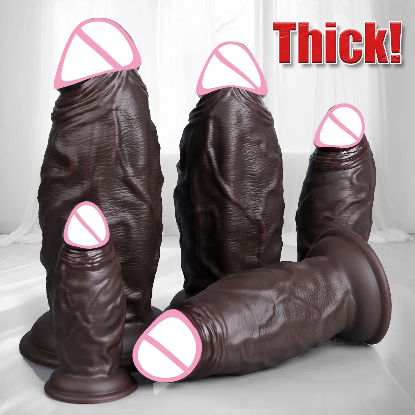 Super Big Black Anal Dildo Penis Prostate Massager Soft Silicone Sexy Adult Masturbator Oversized Strap-on Dildos Anal Sex toys