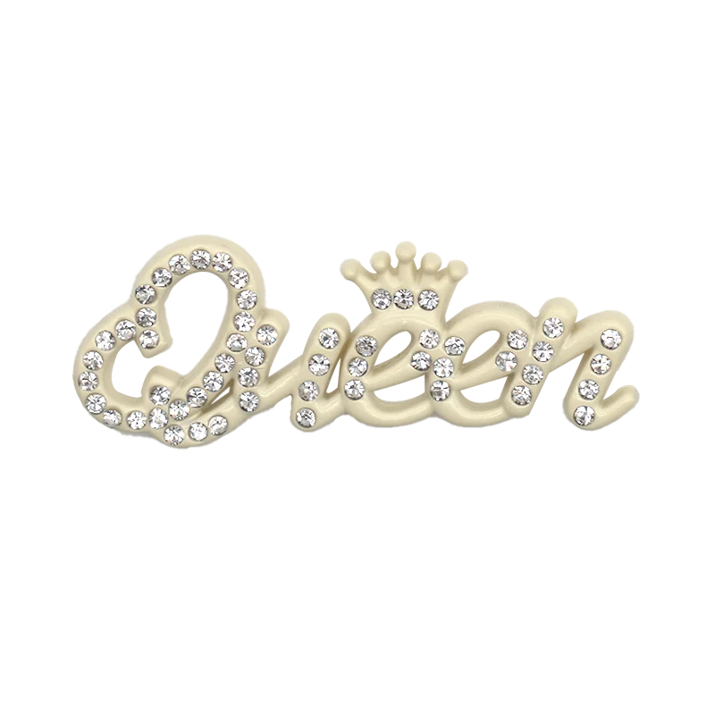 1/29PCS Acrylic Shoe Charms Golden Flower Heart Luxury Jewelry Shoe Accessories Fashion Women Shoe Decoration for Clog Sandal