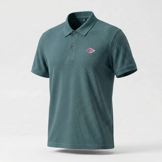 Men's 100% Cotton Polo Shirt -2026 Summer Fashion Casual Short Sleeve, Breathable Lapel Tee，27 Colors, Ideal for Golf and Sports