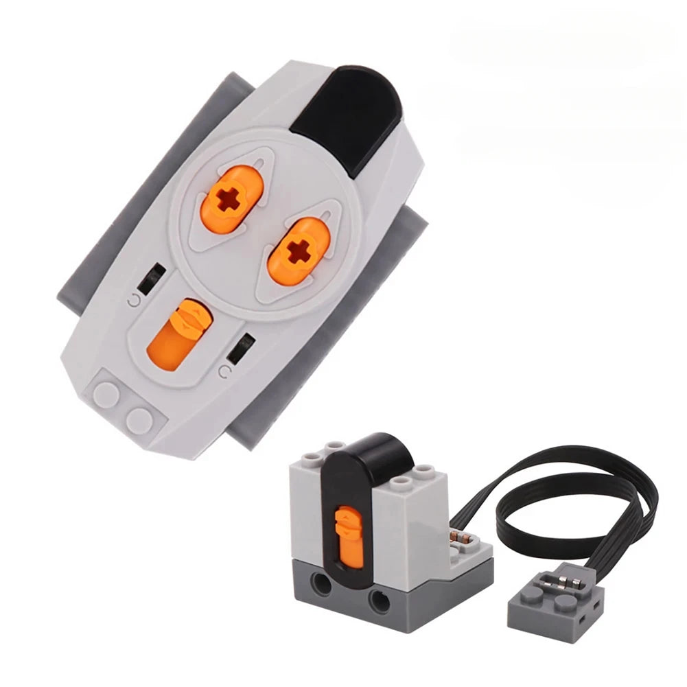 MOC Power Functions Part Building Blocks Train Track Motor Battery Box Infrared Remote Control Receiver M-motor for Legoeds