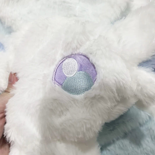 40/80cm Huge Pokemon Alolan Vulpix Plush Toys Pokémon Plushie Kawaii Semi-finished Leather Holster Pillow Gift for Children Xmas