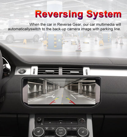 STWEI 10.25inch HD 8 Core Android13 Wireless Carplay Auto For Range Rover Evoque L538 Car Multimedia  Digital AirCon AC Panel