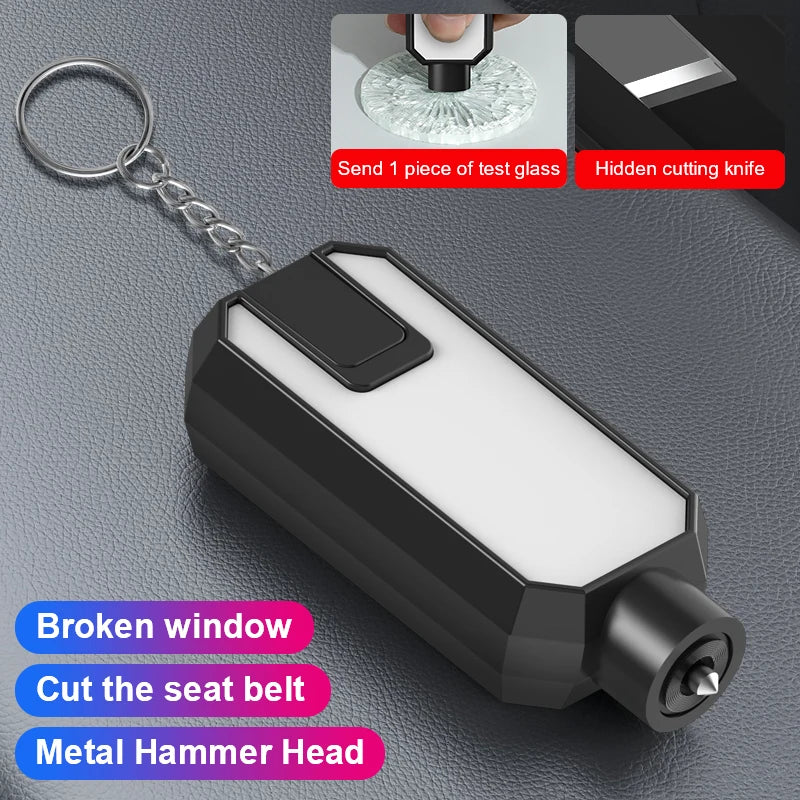 Car window breaker magic tool, multi-functional safety hammer for cars, one-second window breaker, car escape hammer, portable g