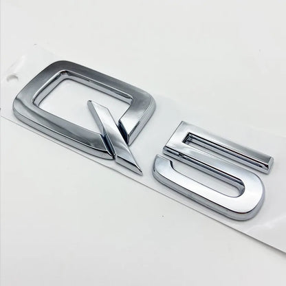 3D Chrome Glossy Black ABS TDI TFSI Car Rear Emblem Sticker for Audi A1 A3 A4 A5 A6 A6L A7 A8 S3 S6 Q3 Q5 Q7 TT S RS