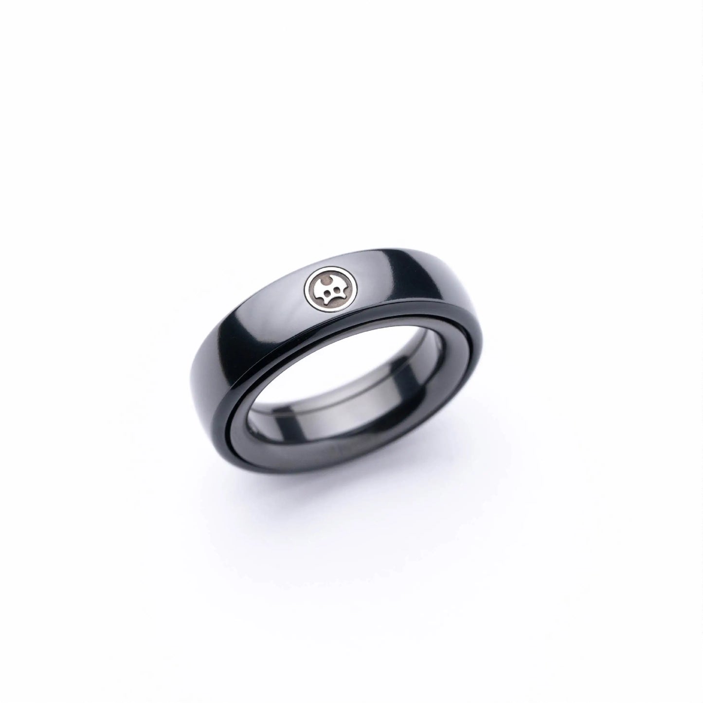 LAUTIE Mechanic-I Slim Fidget Ring 18.5mm/20mm PEEK Track Spy Wars Series Traditional Ring Office Desk Accessories