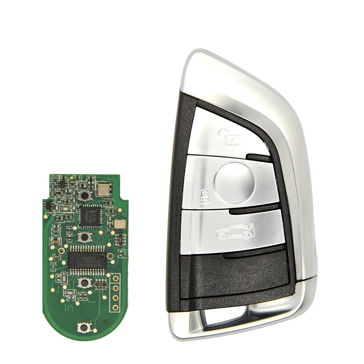 BESTKEYKeyless Go Car Key Fob For BMW 1 3 5 7 Series X1 X3 X5 X6 X7 F CAS4 CAS4+ FEM 2011-2017 PCF7945 3/4 Button 315/434/868MHZ