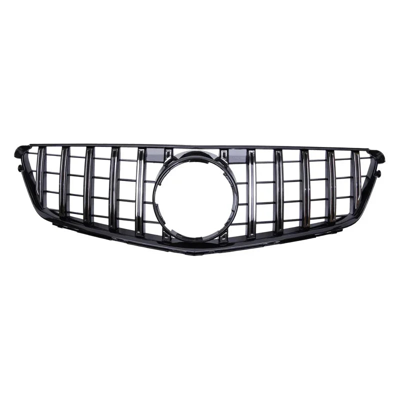 Front Bumper Grille For Mercedes Benz C W204 Sport Racing Grill AMG GT 2007 2008 2009 2010 2011 2012 2013 2014 Facelift