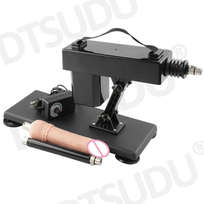 Female Sex Machine with Dildo and Masturbation Cup, Hands-Free G-Spot Clitoral Stimulation, Adult Sex Machine