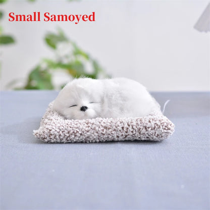 Car Activated Carbon Car Interior Decoration Simulation Dog Center Console Car Supplies Bamboo Charcoal Dog Doll Ornaments