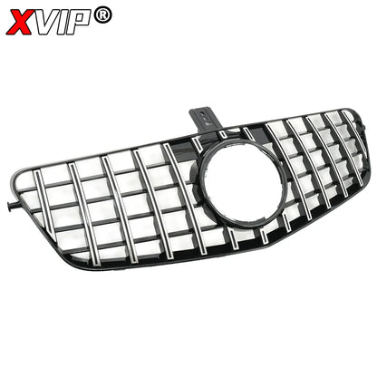 XVIP Chrome Black Diamonds Style Front Racing Grille For Mercedes Benz E-Class W212 E250 E300 E350 E500 2010-2013 Bumper Grilles