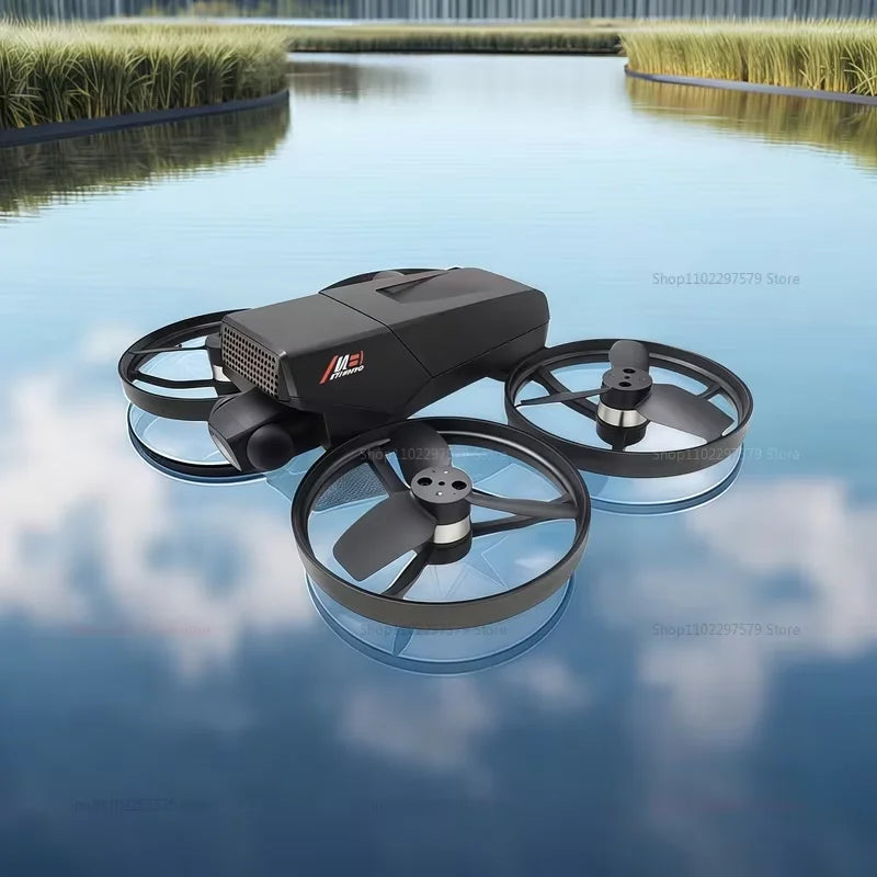 New Drones M8 GPS 8K HD Dual Cameras 360° FPV 5G WIFI Brushless Motor Obstacle Avoidance Foldable Quadcopter for Aerial Boy Toys