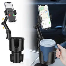 Car phone holder, multifunctional car cup holder suction, mobile phone navigation holder, magnetic wireless charger