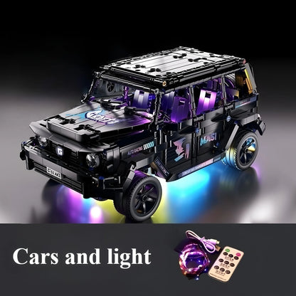 Building Block Sports Car 1:14 RC Toy Car, Building Block Toy Birthday Gift, Sports Car Model, Children's DIY Gift