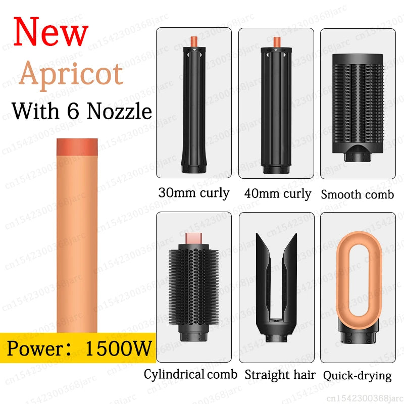SenCiciMen X19 Hair Styler Curling Iron Hot Air Brush Curling Barrel Hair Dryer Salon Professional Curly Straight Hair Styler