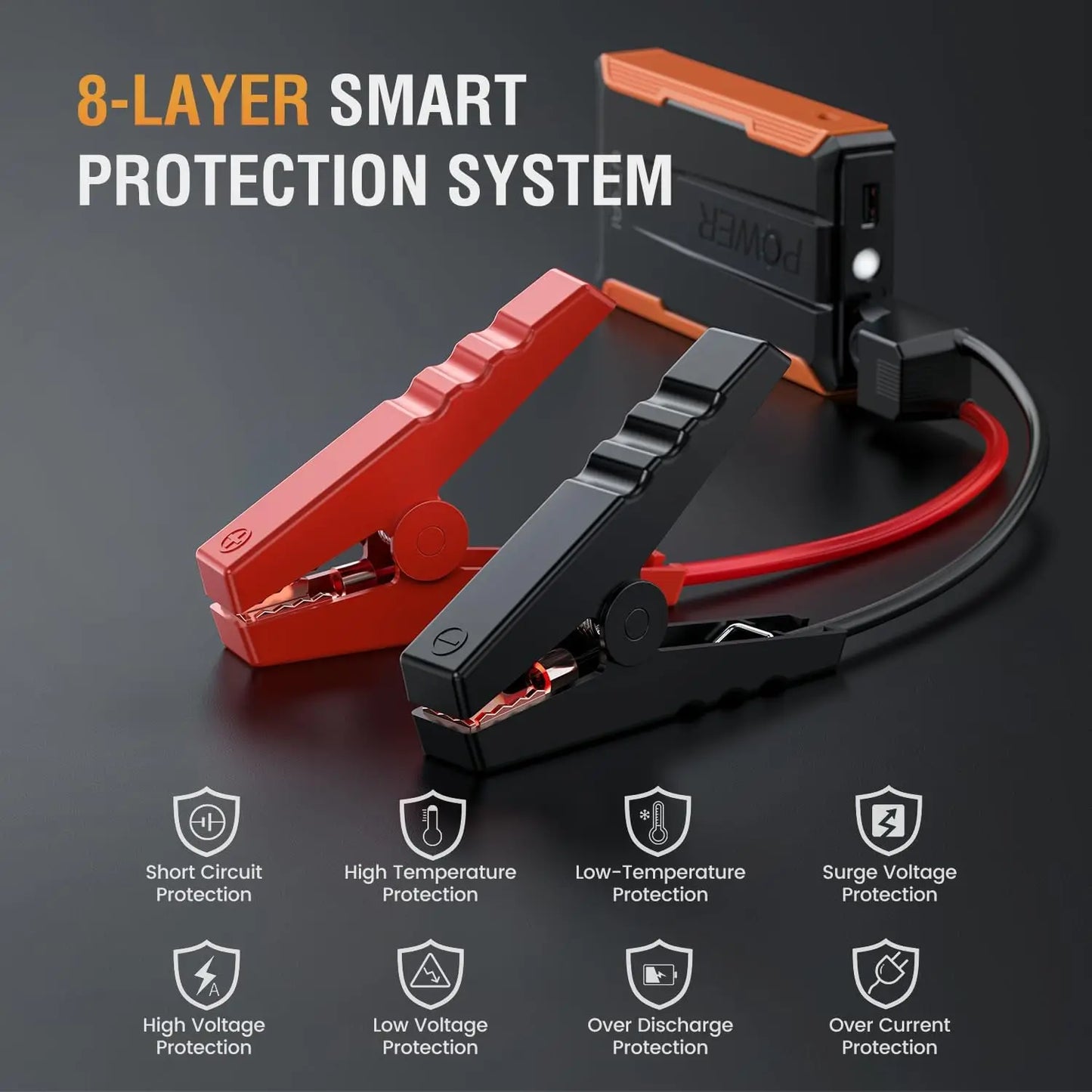 UTRAI Auto Jump Starter 1400A Portable Power Bank Car Jump Starter Battery Starter For Car Emergency Booster Starting Device